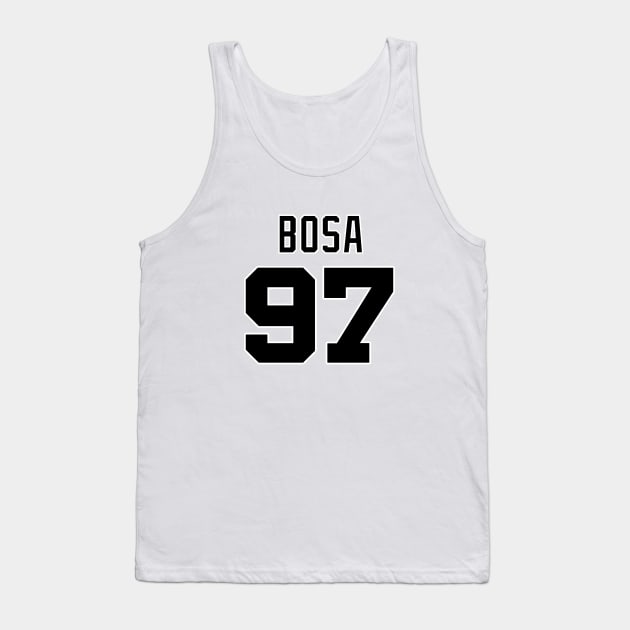 Nick Bosa #97 Tank Top by Cabello's